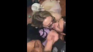 A man picked up two girls and fed them with sperm.